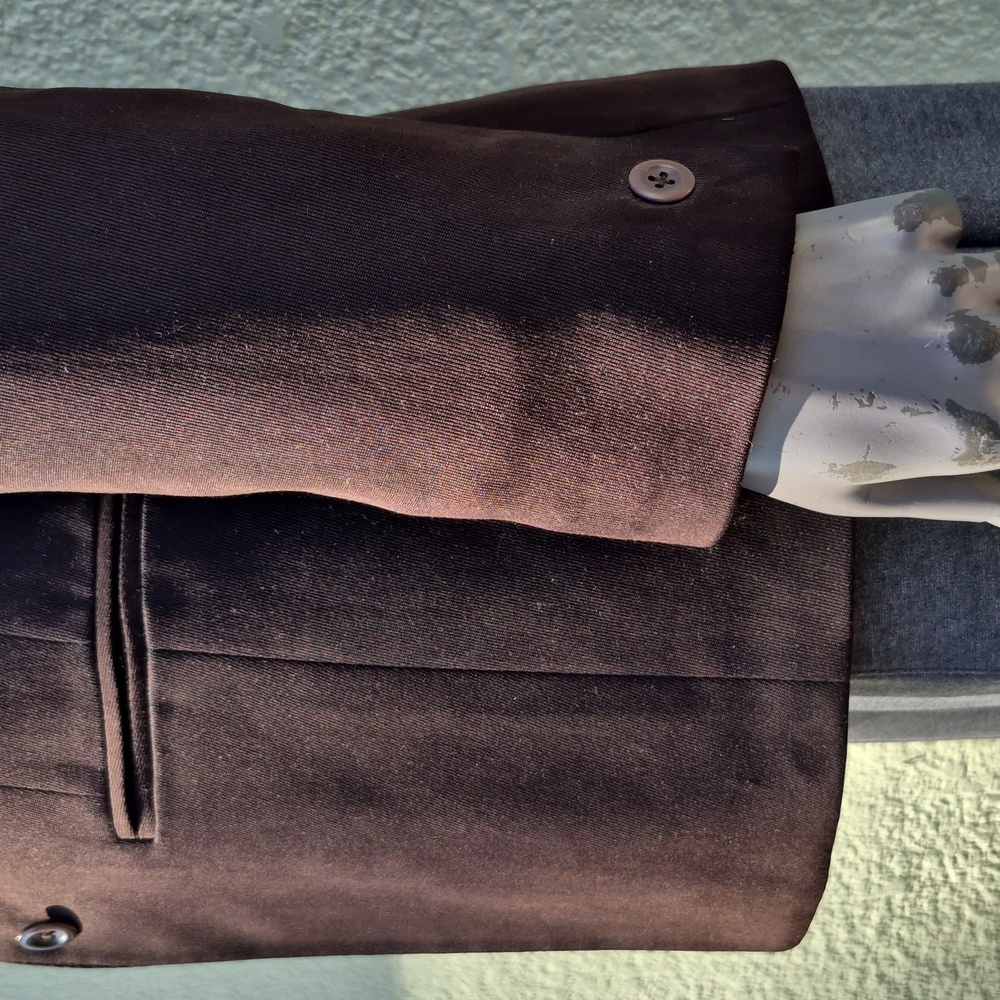 Liz Claiborne Collection Ladies Dark Brown Luxe Blazer - Picture 9 of 17